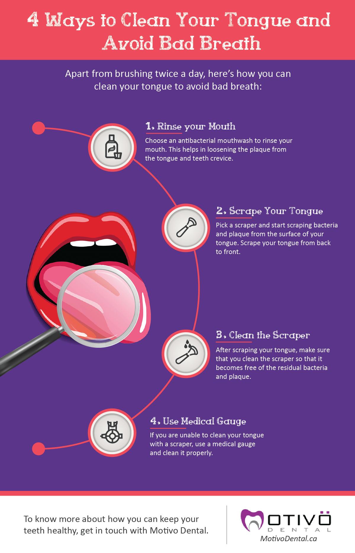 4 Ways to Clean Your Tongue and Avoid Bad Breath - Dentist  Edmonton